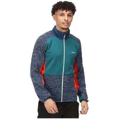 Fleece jas regatta turquoise