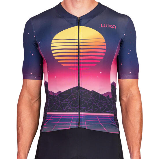 Koszulka Kolarska Retro Rise