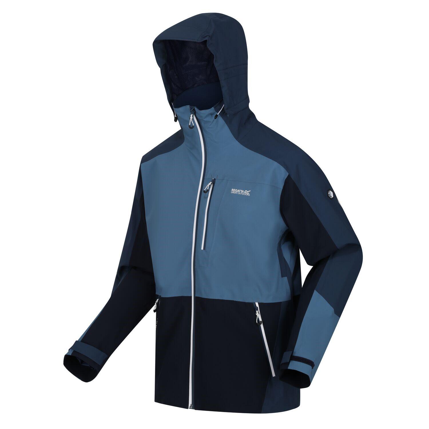 REGATTA Wanderjacke Bosfield Wandern/Outdoor/Trekking Herren BluWing/Stlr Wasserdicht