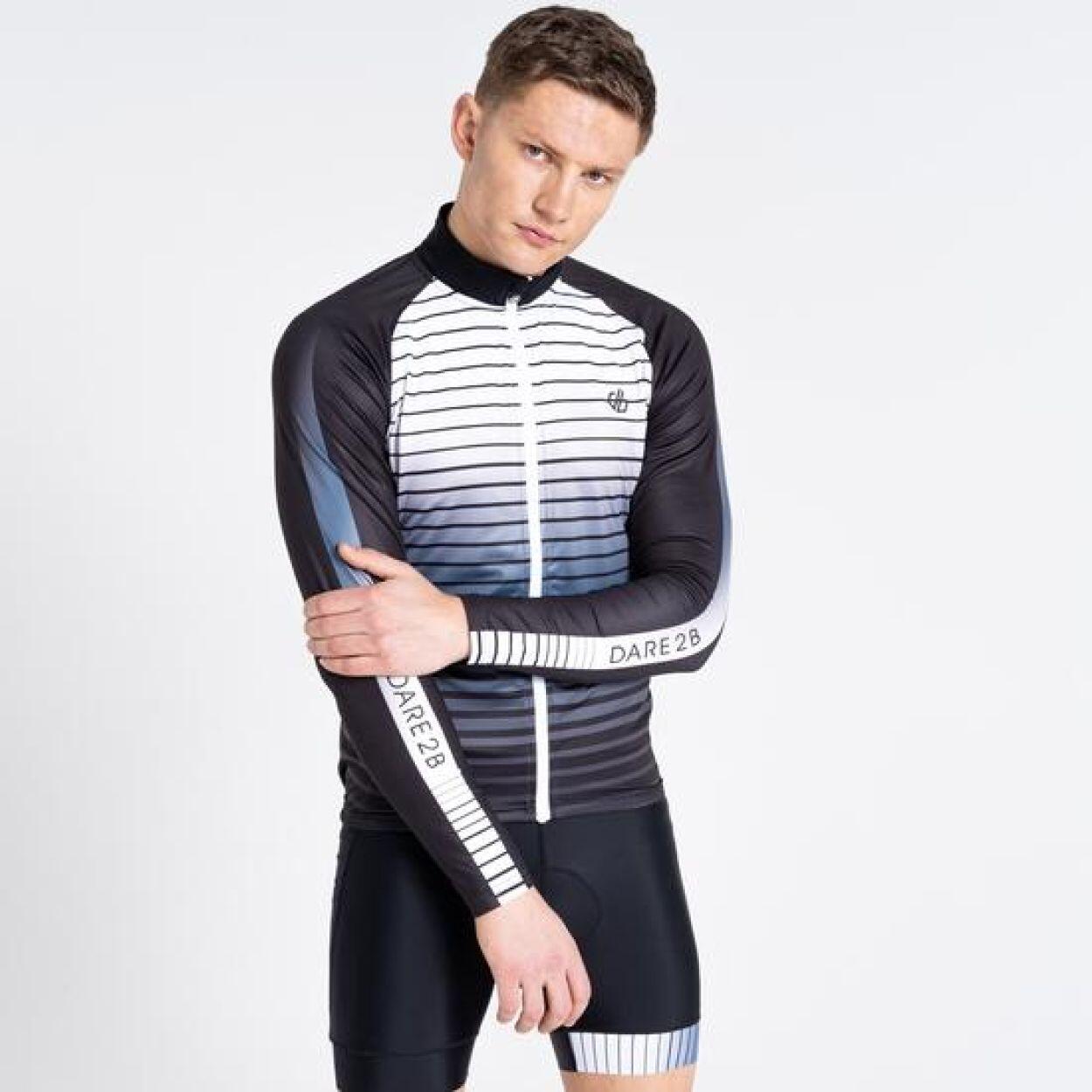 DARE 2B Dare2b Vêtements de cyclisme AEP Virtuos L/S  Hommes BlkUnderlned 2/5