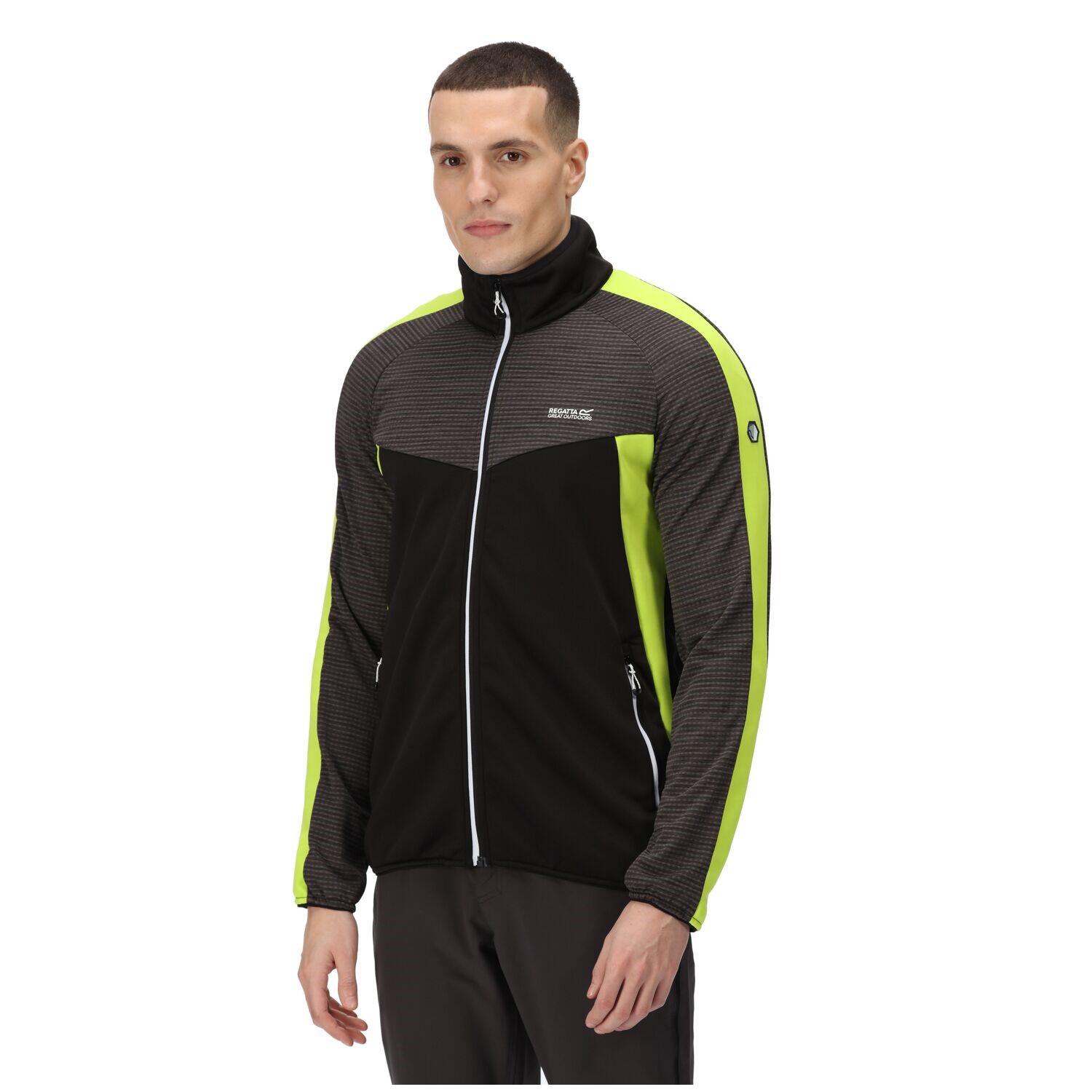 Sweat Homme Regatta Men Yare Vi Extol Stretch Softshell Veste Noir 5/7