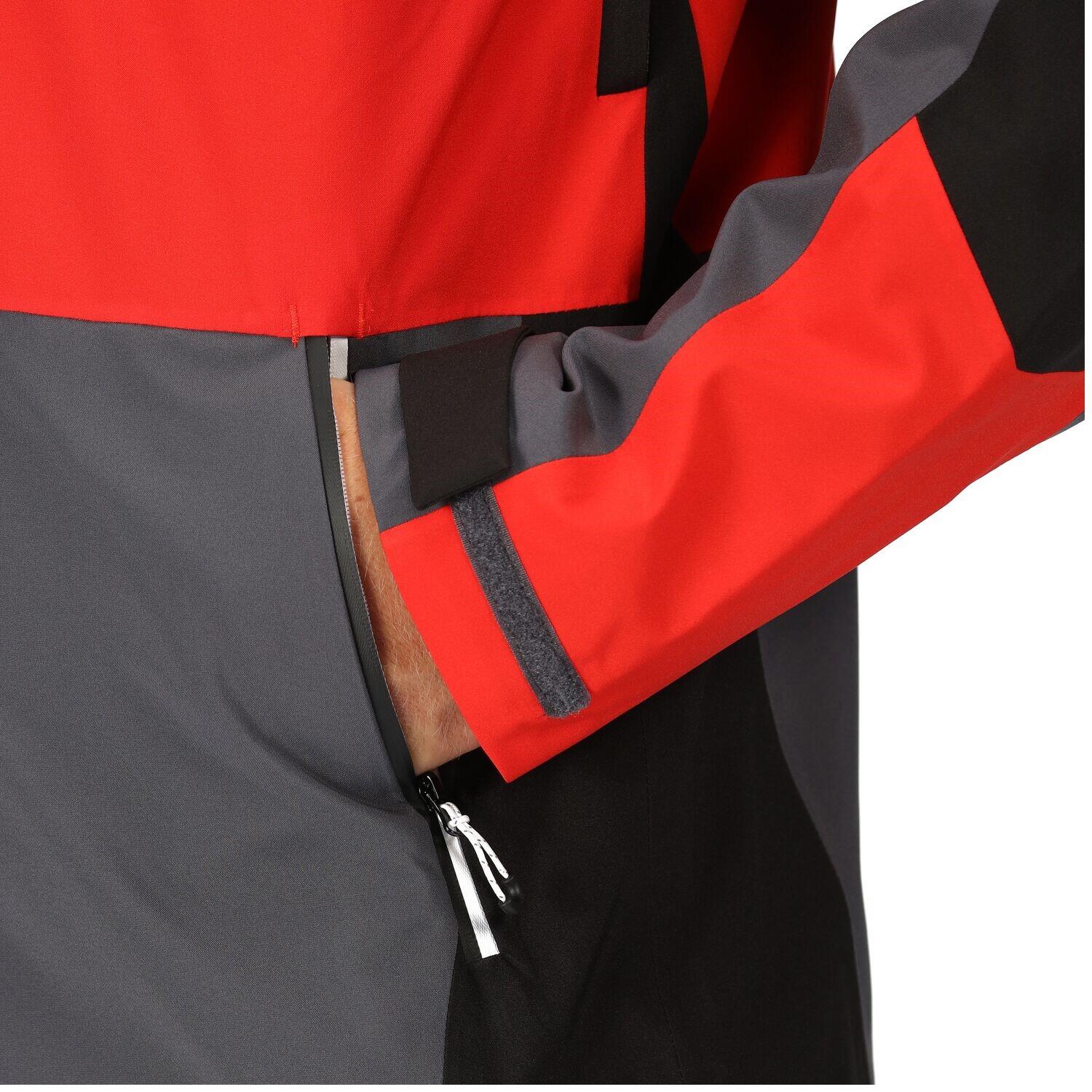 Wanderjacke Bosfield Wandern/Outdoor/Trekking Herren Blk/Seville Wasserdicht 4/7