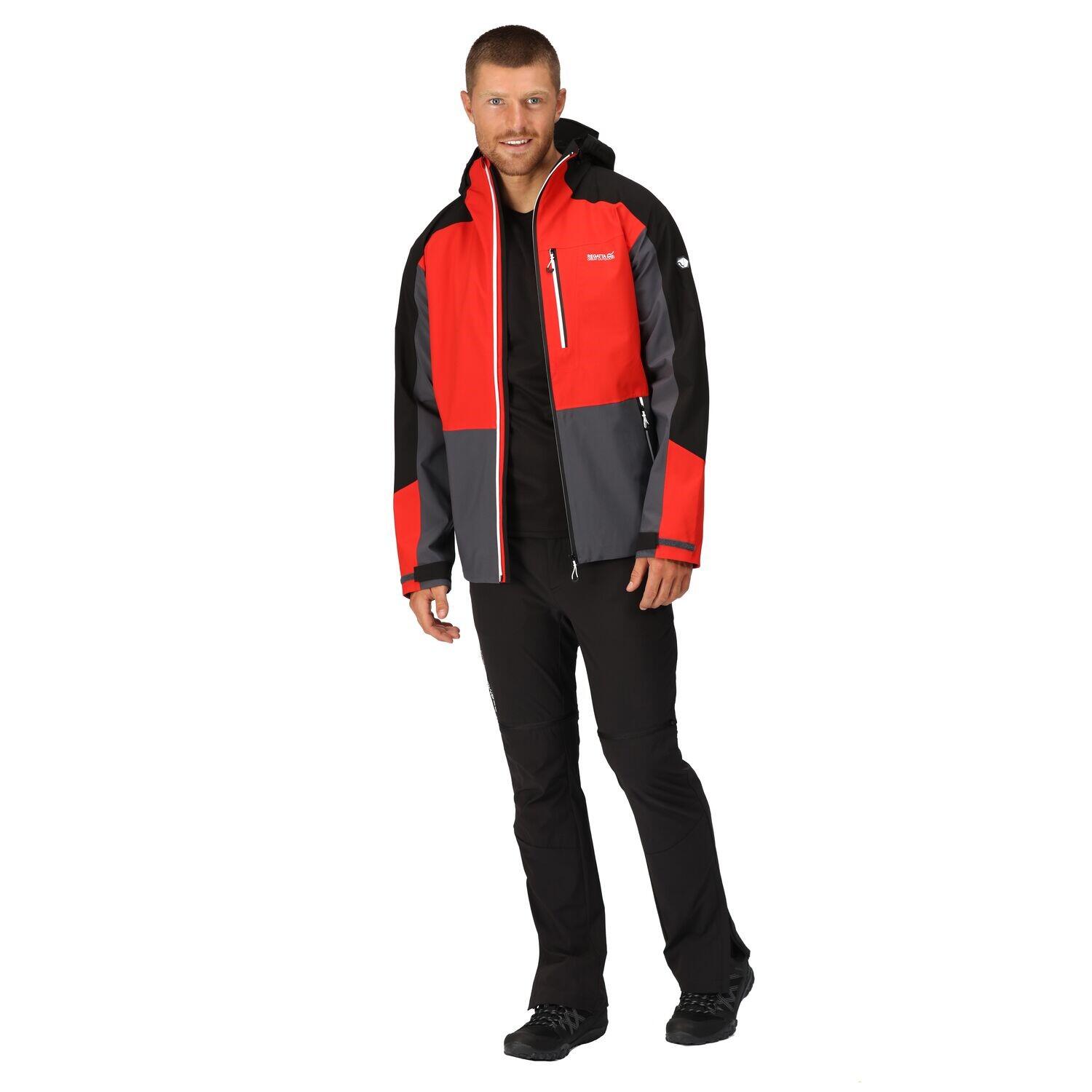 Wanderjacke Bosfield Wandern/Outdoor/Trekking Herren Blk/Seville Wasserdicht 5/7