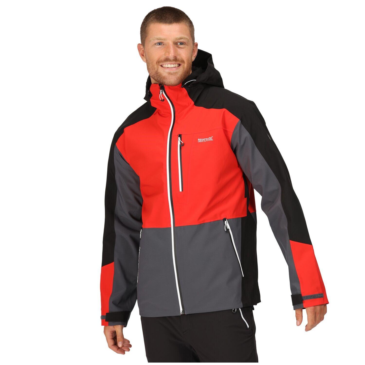 Wanderjacke Bosfield Wandern/Outdoor/Trekking Herren Blk/Seville Wasserdicht 3/7