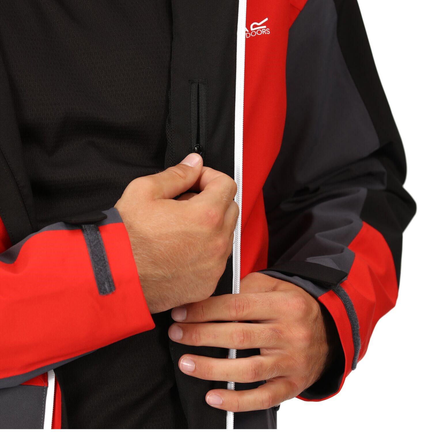 Wanderjacke Bosfield Wandern/Outdoor/Trekking Herren Blk/Seville Wasserdicht 6/7