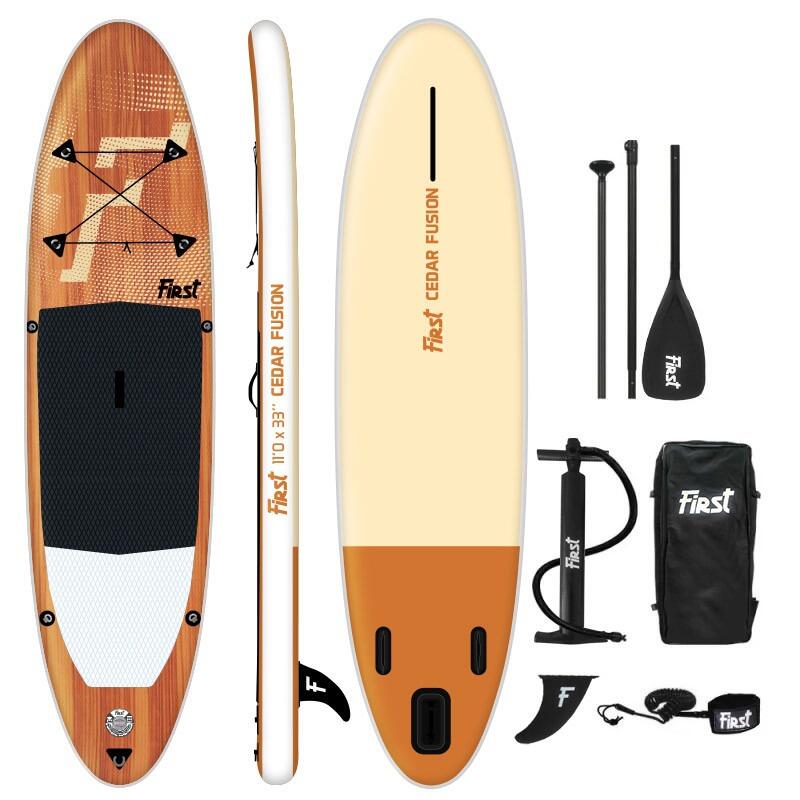 Palheta gonflable first cedar fusion 11.0