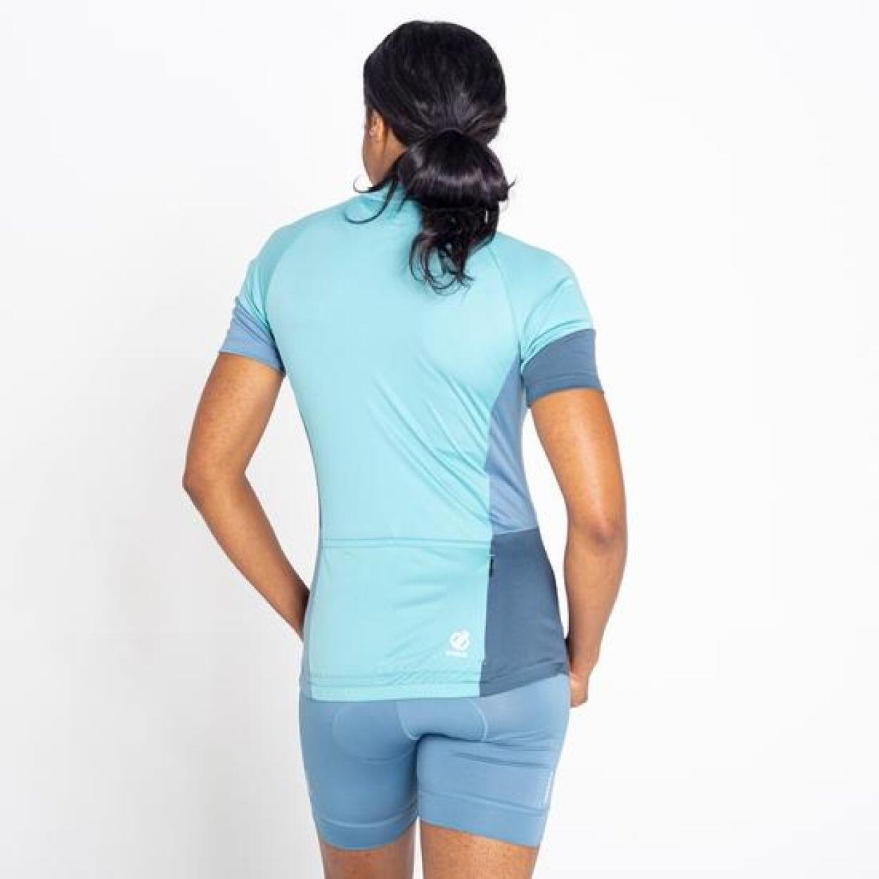 DARE 2B Dare2b Vêtements de cyclisme CompassionIIJrsey  Femmes MdbrkGrn/Blu 3/5