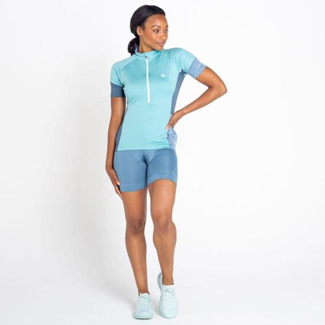 DARE 2B Dare2b Vêtements de cyclisme CompassionIIJrsey  Femmes MdbrkGrn/Blu 2/5