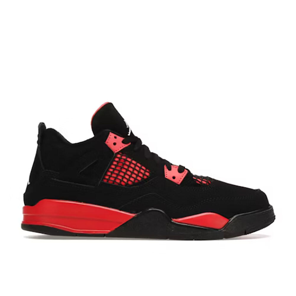 Nike - Air Jordan 4 Retro Red Thunder (ps) - Baskets - Rouge - Decathlon