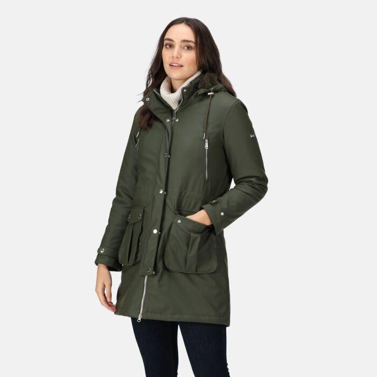 REGATTA Regatta Manteaux Fabrienne veste  Femmes Dark Khaki 2/7