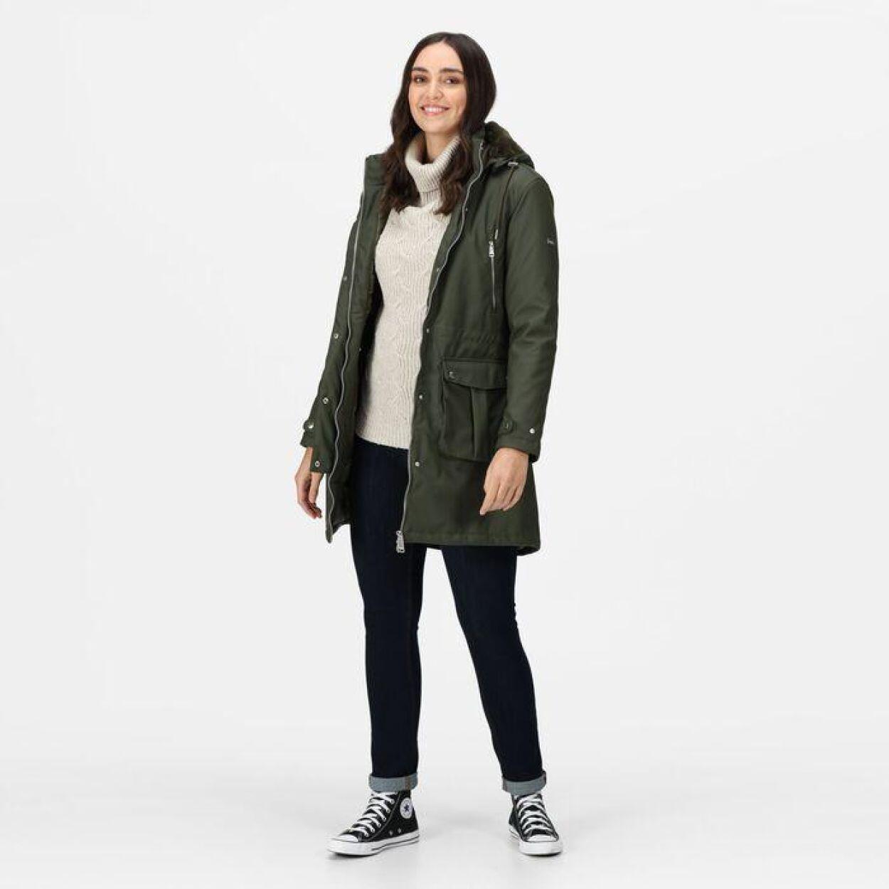 REGATTA Regatta Manteaux Fabrienne veste  Femmes Dark Khaki 4/7