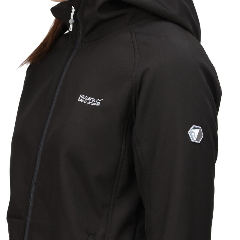 Wanderjacke Womens Arec III Wandern/Outdoor/Trekking Damen Black Atmungsaktiv