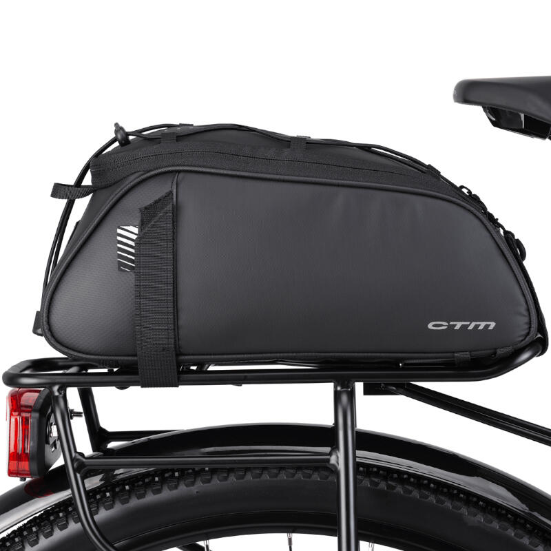 Sakwa rowerowa na bagażnik z paskiem na ramię CTM CRUIZE 7L wodoodporna 2/7