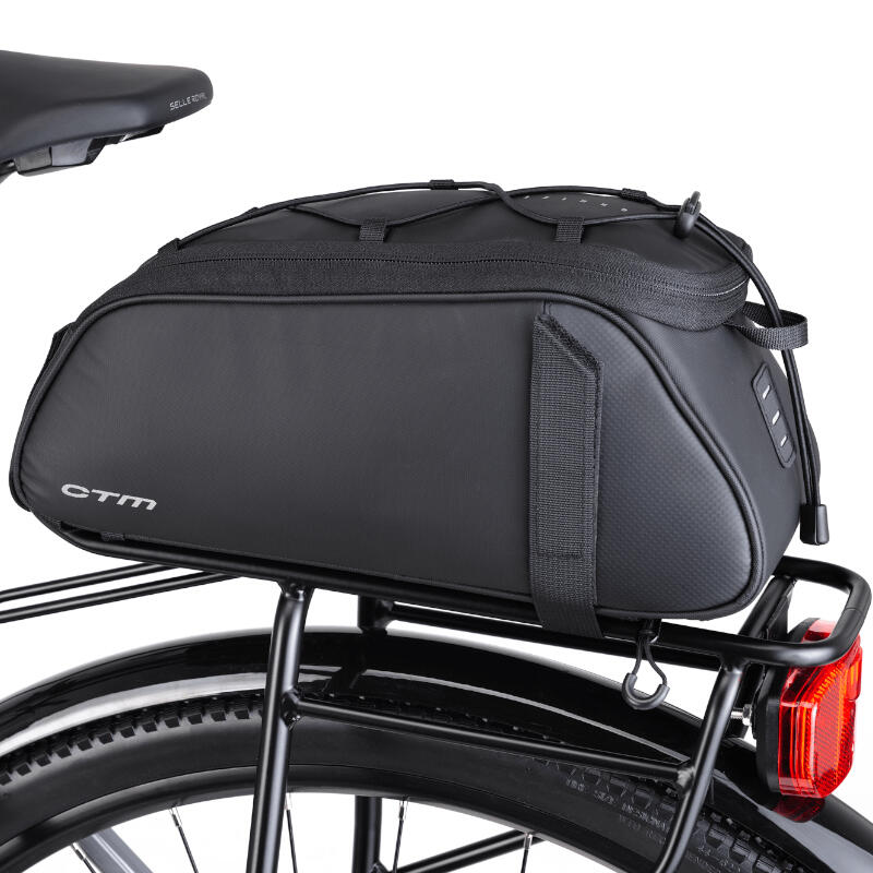 Sakwa rowerowa na bagażnik z paskiem na ramię CTM CRUIZE 7L wodoodporna 3/7