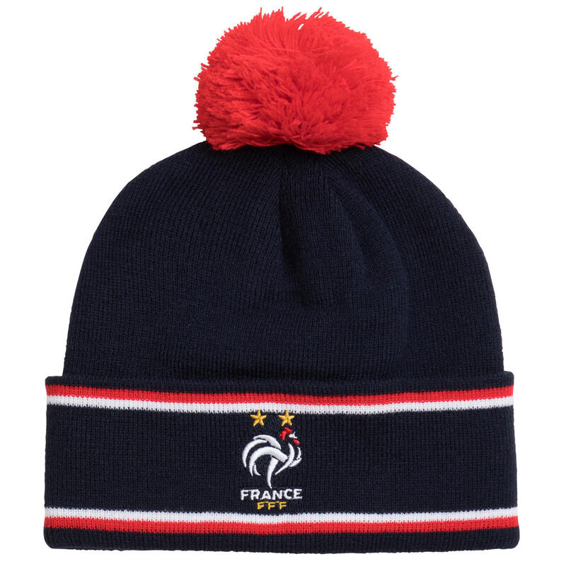 Bonnet Pompon FFF - Collection officielle EQUIPE DE FRANCE Adulte