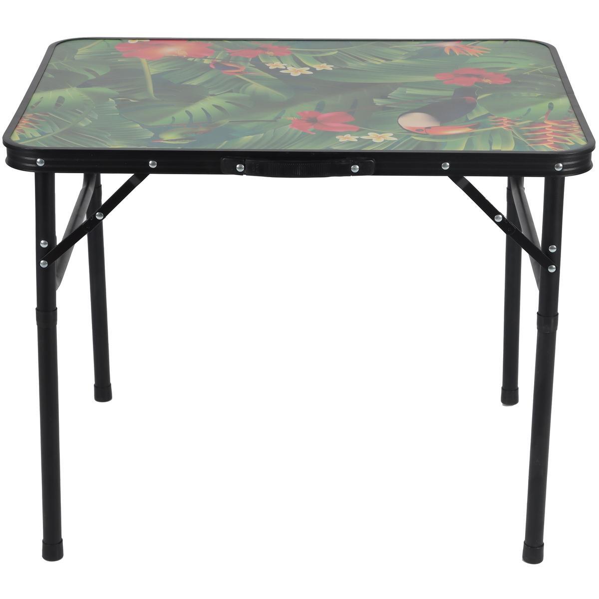 Stolik turystyczny Enero Camp 75x55x25-59CM Flower regulowany 3/7