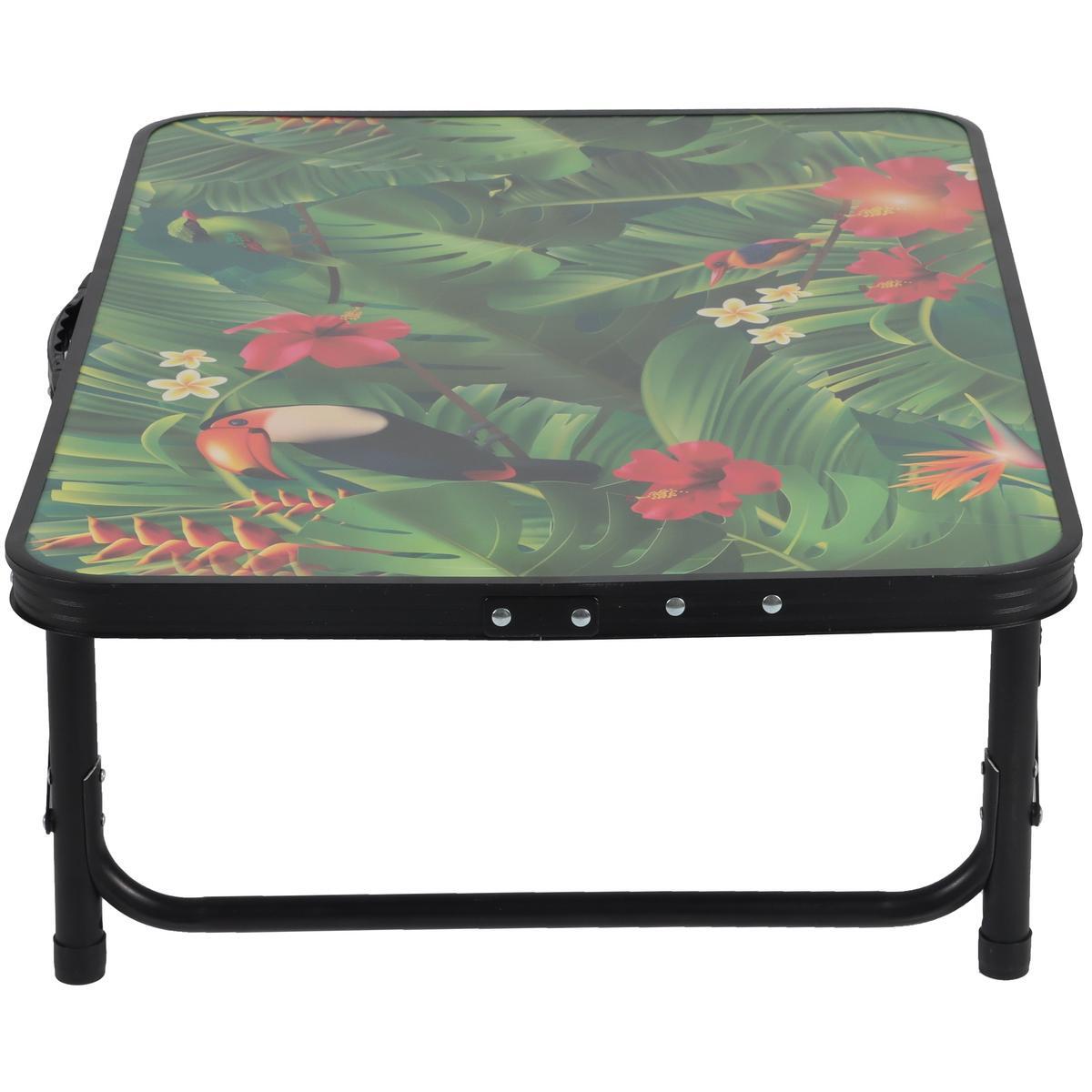 Stolik turystyczny Enero Camp 75x55x25-59CM Flower regulowany 6/7