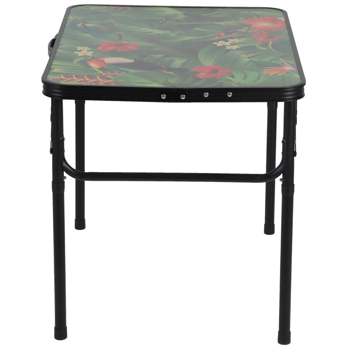 Stolik turystyczny Enero Camp 75x55x25-59CM Flower regulowany 5/7