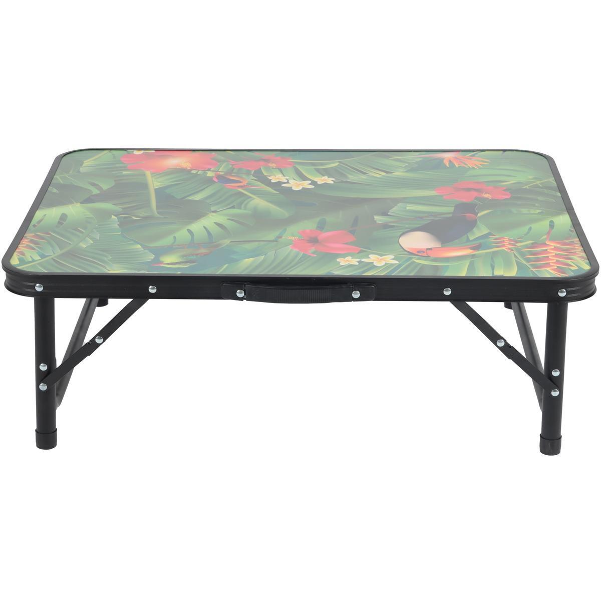 Stolik turystyczny Enero Camp 75x55x25-59CM Flower regulowany 4/7