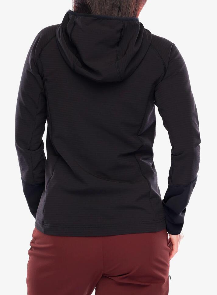 Bluza z kapturem damska Mammut Madris Light ML Half Zip Hoody