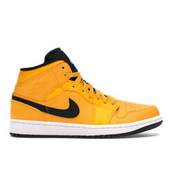 Air Jordan 1 Mid University Gold Black
