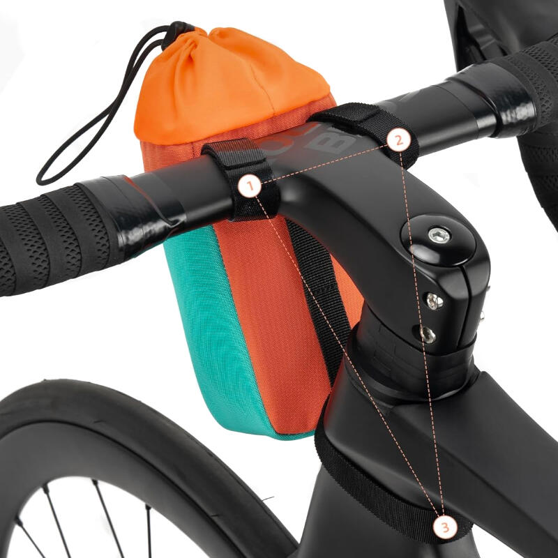 Uchwyt termiczny na bidon/butelkę do kierownicy Rockbros Urban Rider P004 5/7