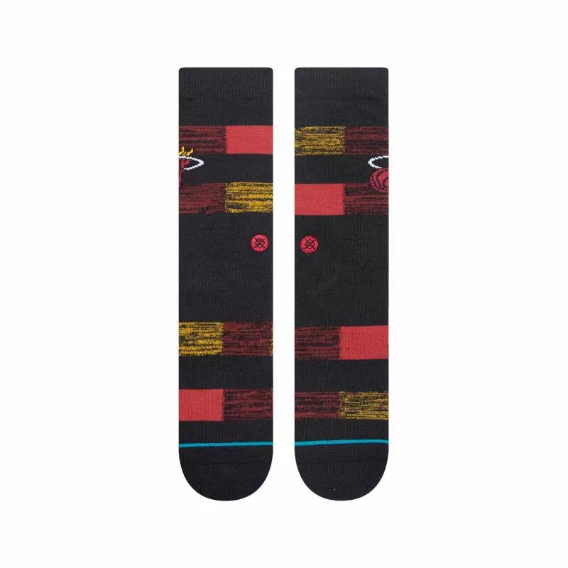 Chaussettes NBA Miami Heat Stance Cryptic Noir 2/2