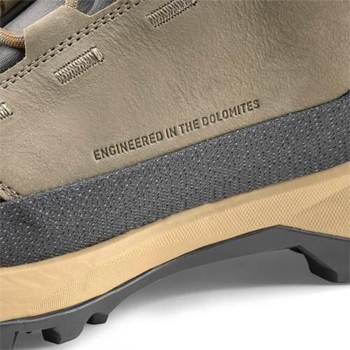 Buty trekkingowe męskie Salewa Puez Leather Mid Powertex