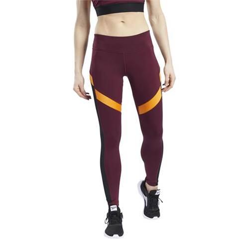 Spodnie do biegania damskie Reebok Wor Mesh Tight 3/4