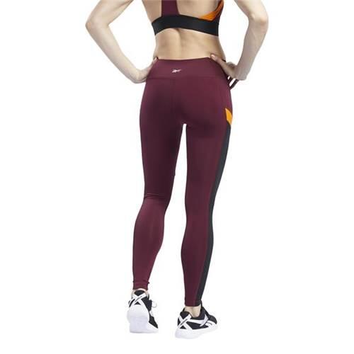 Spodnie do biegania damskie Reebok Wor Mesh Tight 4/4