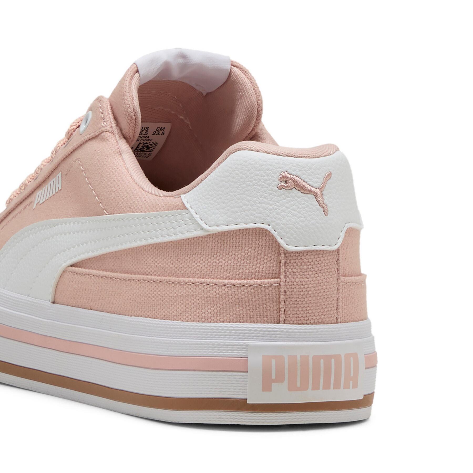 Baskets Puma Court Classic Vulc Fs, Rose, Unisexe 6/7
