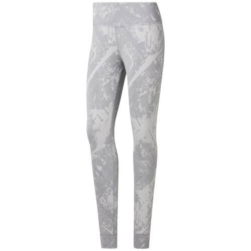 Reebok - Pantalon Running Femmes Reebok Combat Lux Bold Jacquard - Legging - Gris - S - Decathlon