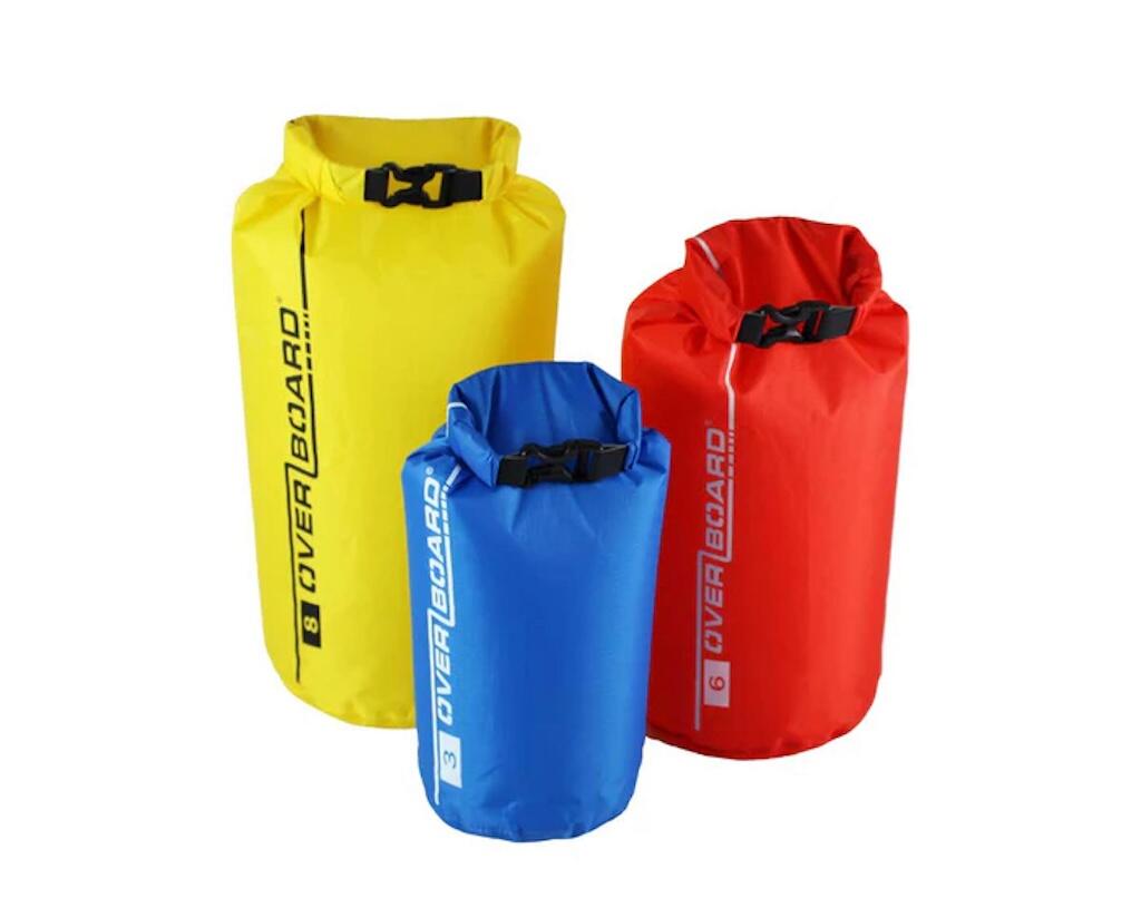 OVERBOARD Classic Dry Bag 3, 6 & 8 Litres Multi Pack