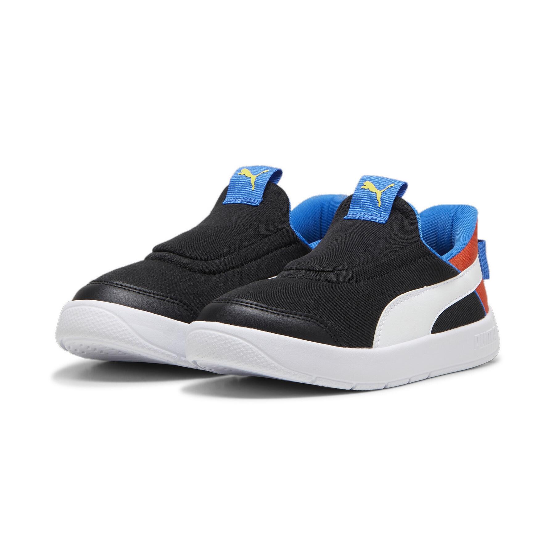 Puma Courtflex v3 Kids CZARNY r.29