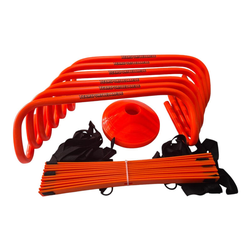 Set antrenament Anastasia Sport: 6 obstacole, 12 copete, 1 scarita antrenament