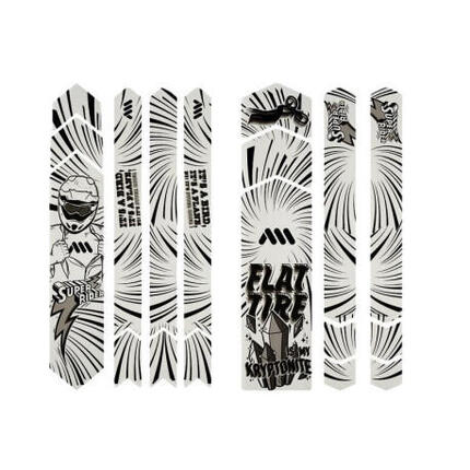 Kit protection de cadre - FULL 18 pièces - Super Rider/blanc