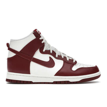 Nike Dunk High Sail Team Red
