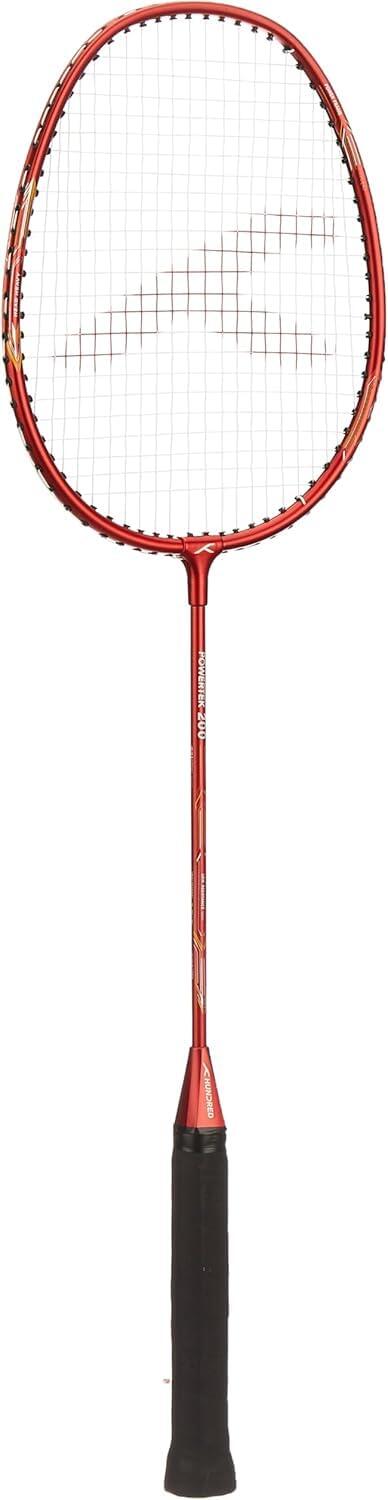 HUNDRED Powertek 200 PRO Badminton Racquet with Head Cover| Intermediate Players 4/7