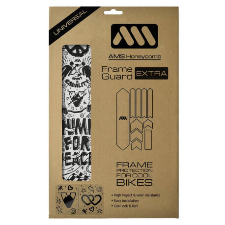 Kit de protección de cuadro - 10 piezas adicionales - Pump for Peace - negro 2/2