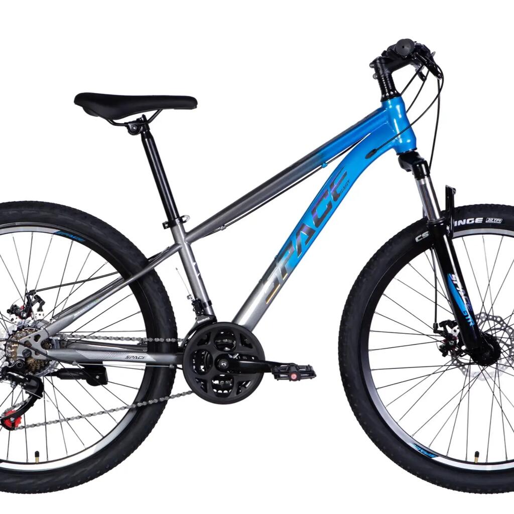 Mountain Bike 26" solid 13" 21 speed 145-170cm suspension blue Davi Mars