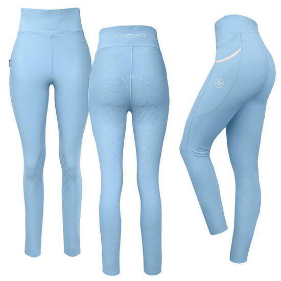 Leggings équitation enfant Catty - Bleu Bébé, 12-14 ans Sport Unisex