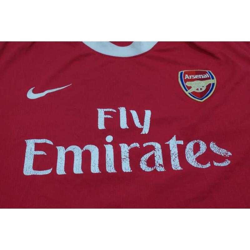 Reconditionné - Maillot foot vintage  Arsenal  #8 NASRI 2010-2011 - État Correct