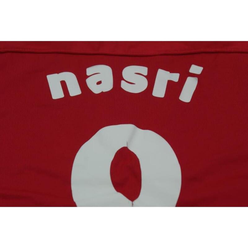 Reconditionné - Maillot foot vintage  Arsenal  #8 NASRI 2010-2011 - État Correct
