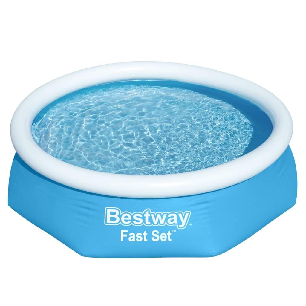Bestway Piscine ronde Fast Set 244x61 cm Bleu 1/2
