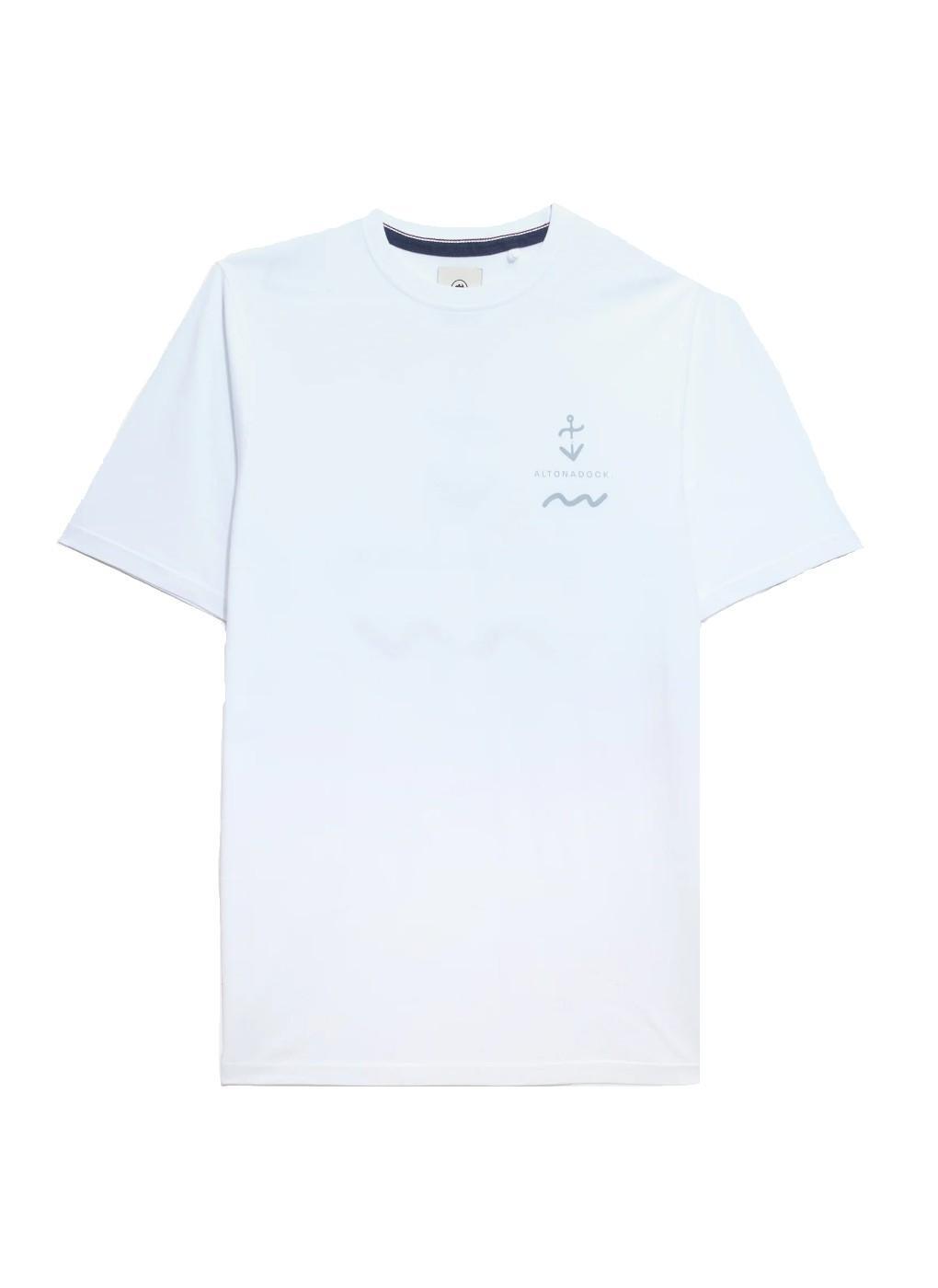 T-shirt pour homme Altonadock 125275040792 Blanc 1/4