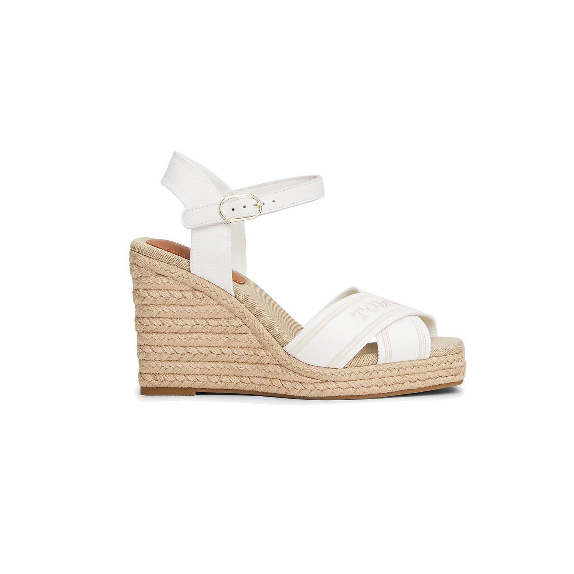 Tommy Hilfiger - Sandales Pour Homme Tommy Hilfiger Fw0fw08668 Blanc - Chaussures De Sport - Blanc - 39 - Decathlon