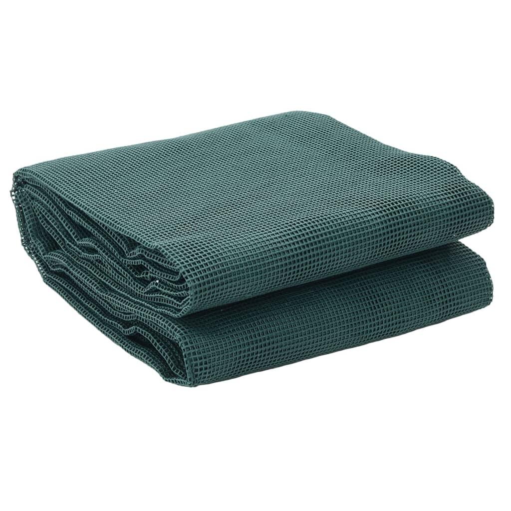 Tapis de Tente Durable Vidaxl 5,5x2,5 m Vert pour Intérieur et Extérieur 2/4