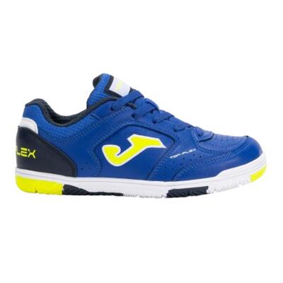 JOMA TOP FLEX JR 2505 Royal Blue Indoor. Zapatillas fútbol sala Junior.