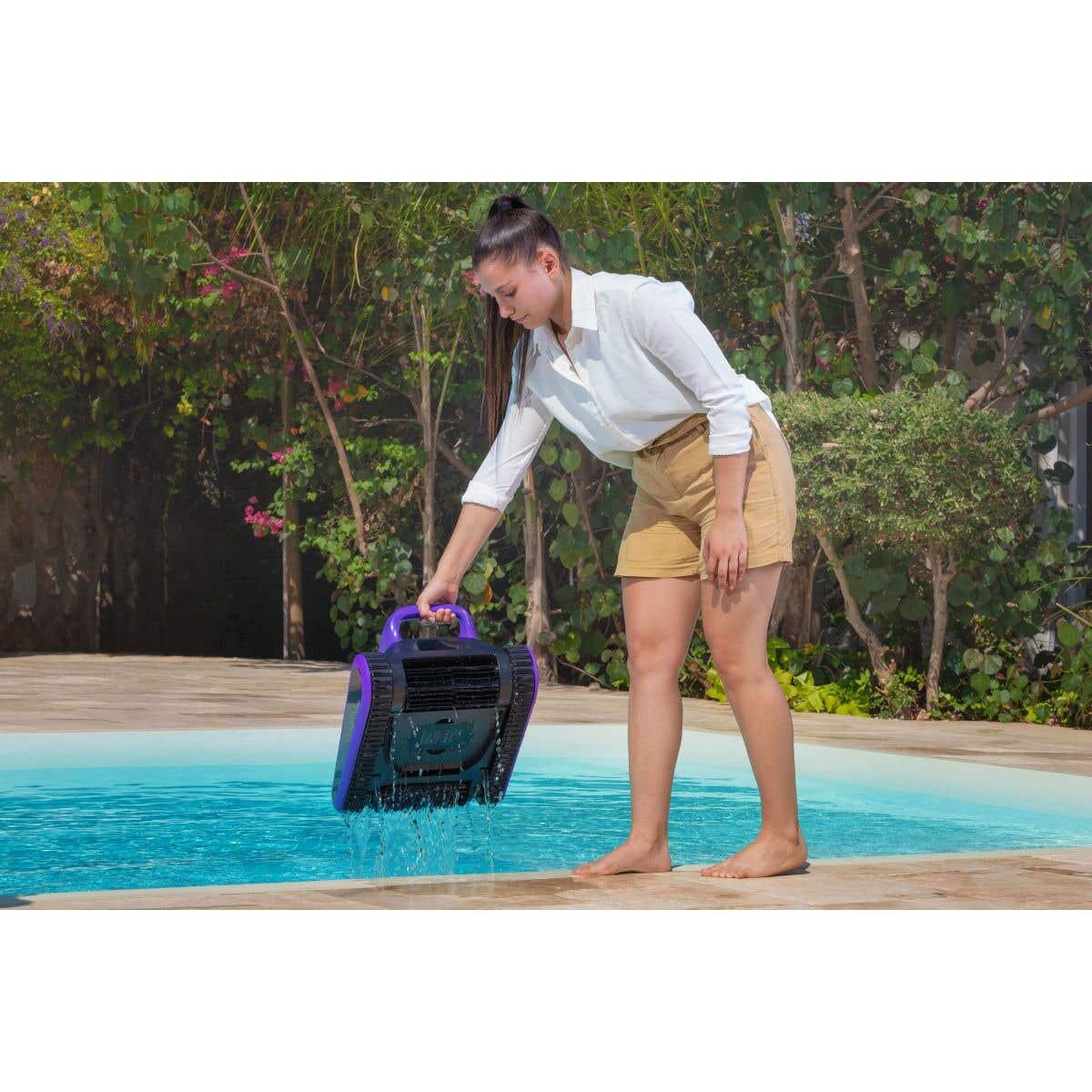 Robot aspirateur sans fil, couverture complète grâce à sa navigation 6/6