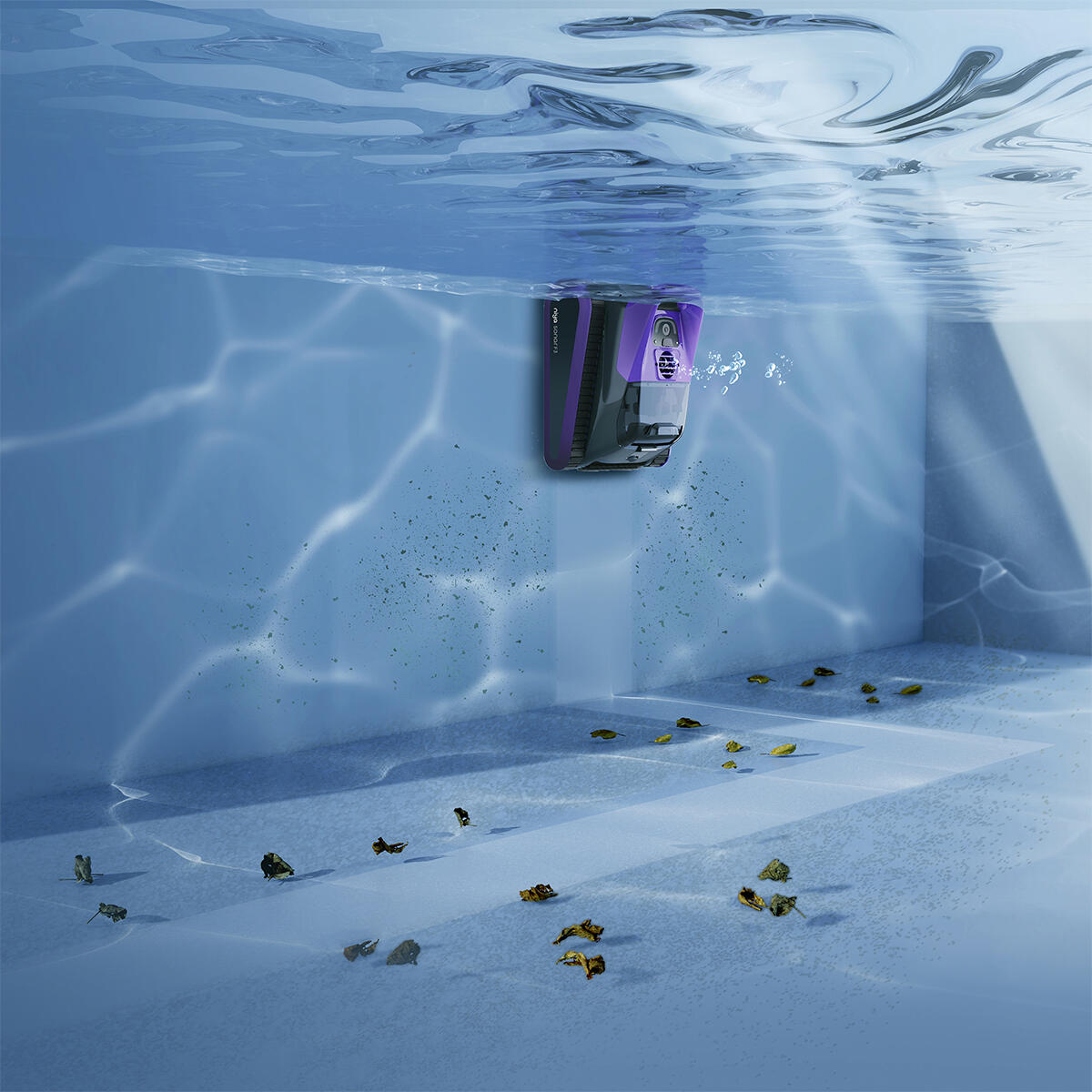 Robot aspirateur sans fil, couverture complète grâce à sa navigation 3/6